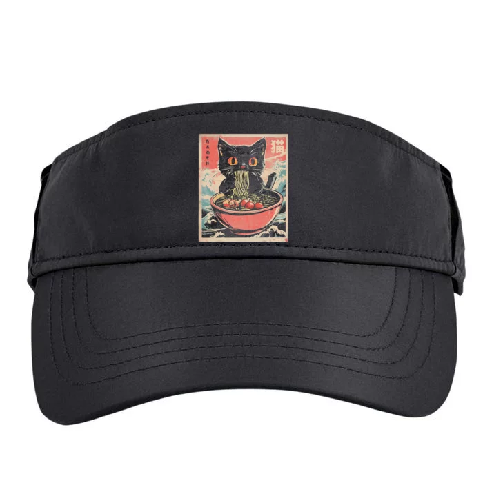 Cat Ramen Japanese Kawaii Cat Anime Adult Drive Performance Visor