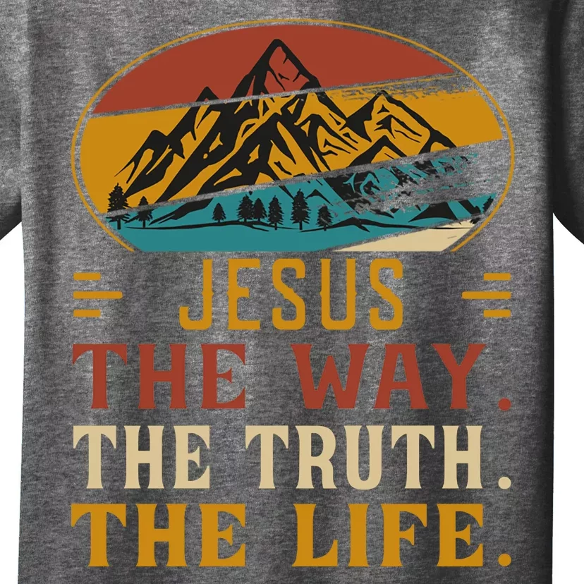 Christ Retro Jesus The Way T-Shirt