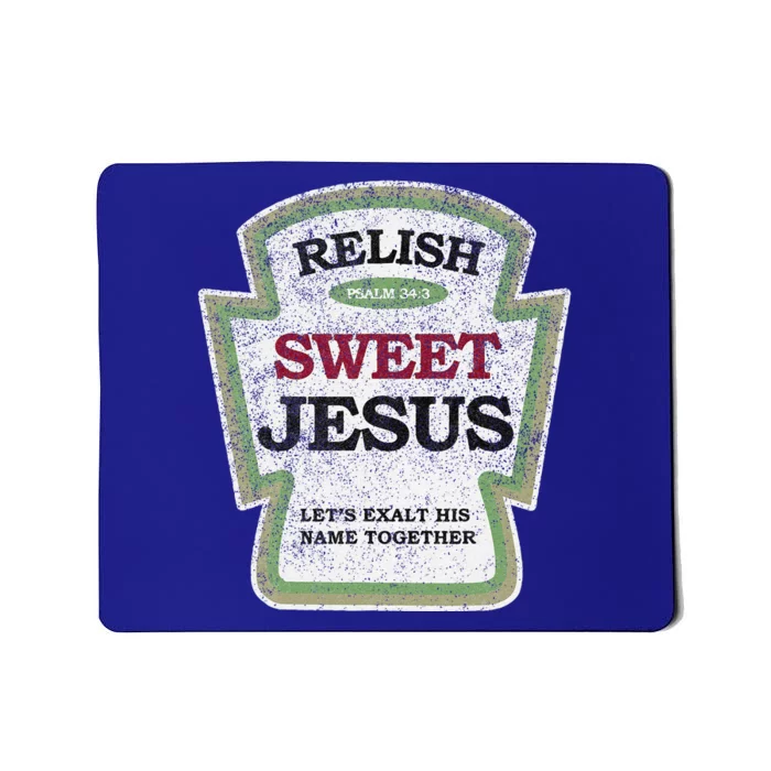 Christian Relish Jesus Mousepad