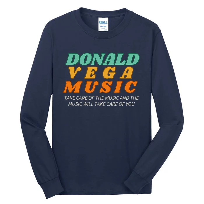 Classic Retro Jazz Tall Long Sleeve T-Shirt