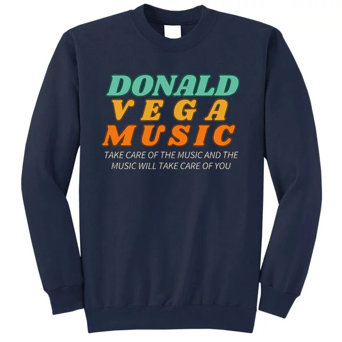 Classic Retro Jazz Tall Sweatshirt