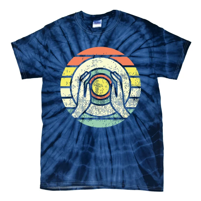 Ceramic Retro Kiln Pottery Tie-Dye T-Shirt