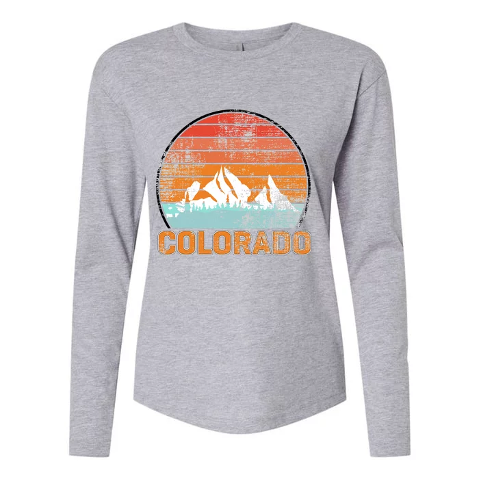 Colorado Retro Look Womens Cotton Relaxed Long Sleeve T-Shirt