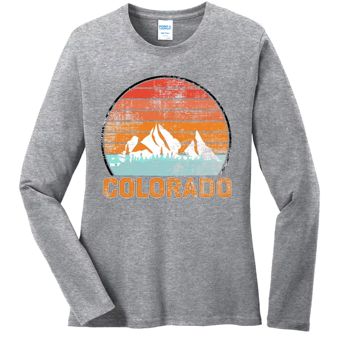 Colorado Retro Look Ladies Long Sleeve Shirt