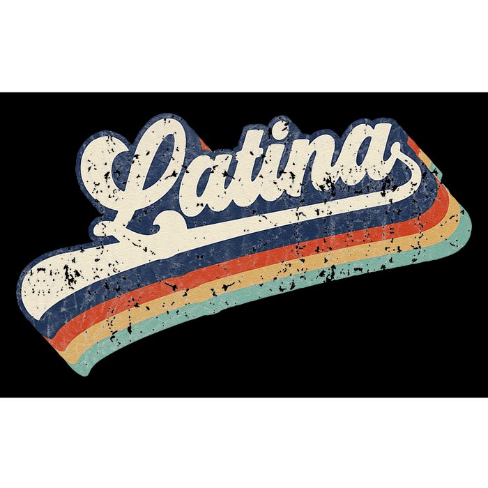 Cool Retro Latina Woman Mexican Girl Idea Bumper Sticker