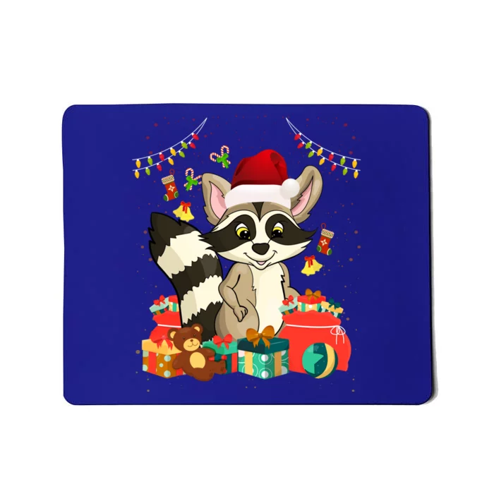 Cute Raccoon Lover Trash Panda Christmas Animal Xmas Racoon Gift Mousepad