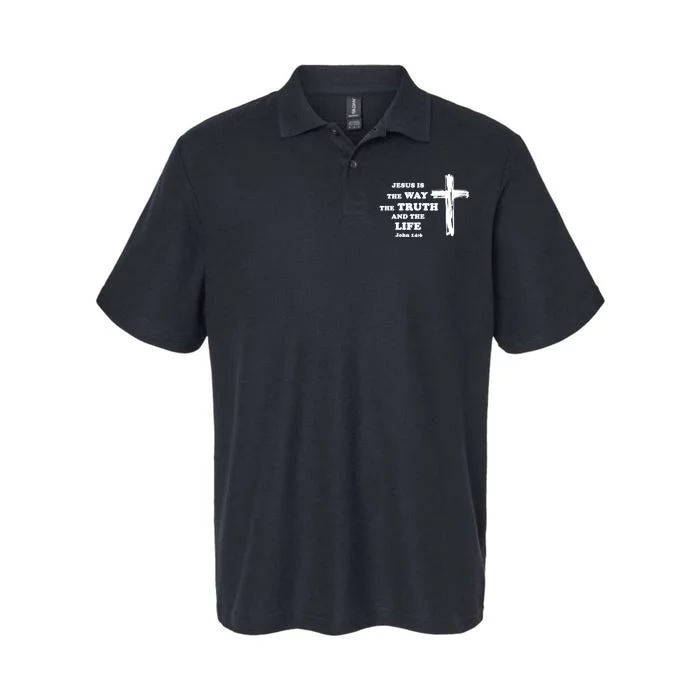 Christian Religious Love Peace Spiritual Gift Idea Softstyle Adult Sport Polo