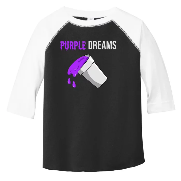 Codeine Rap Lean Cough Juice Purple Drank Toddler Fine Jersey T-Shirt