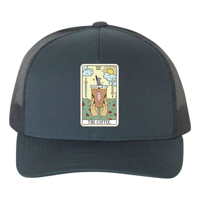 Coffee Reading (Light) Yupoong Adult 5-Panel Trucker Hat