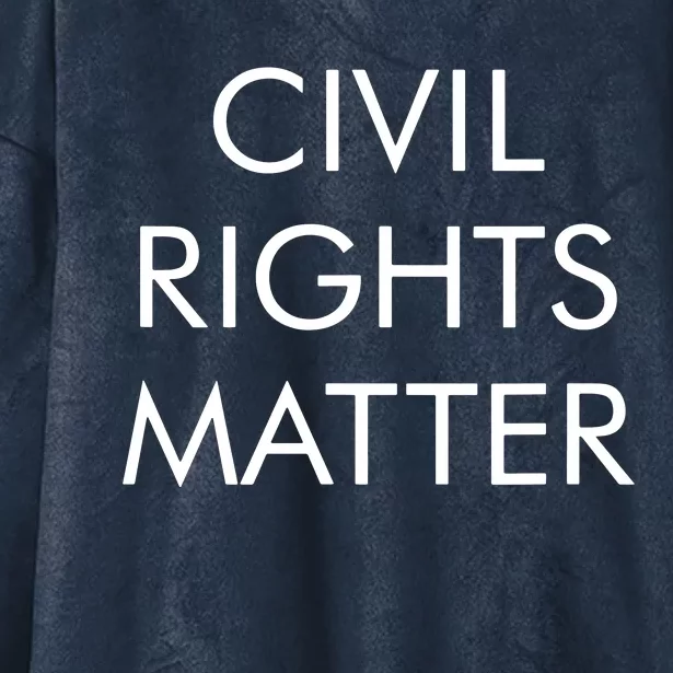 Civil Rights Matter Hooded Wearable Blanket