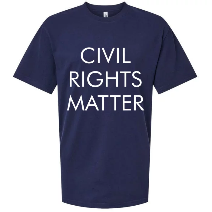 Civil Rights Matter Sueded Cloud Jersey T-Shirt