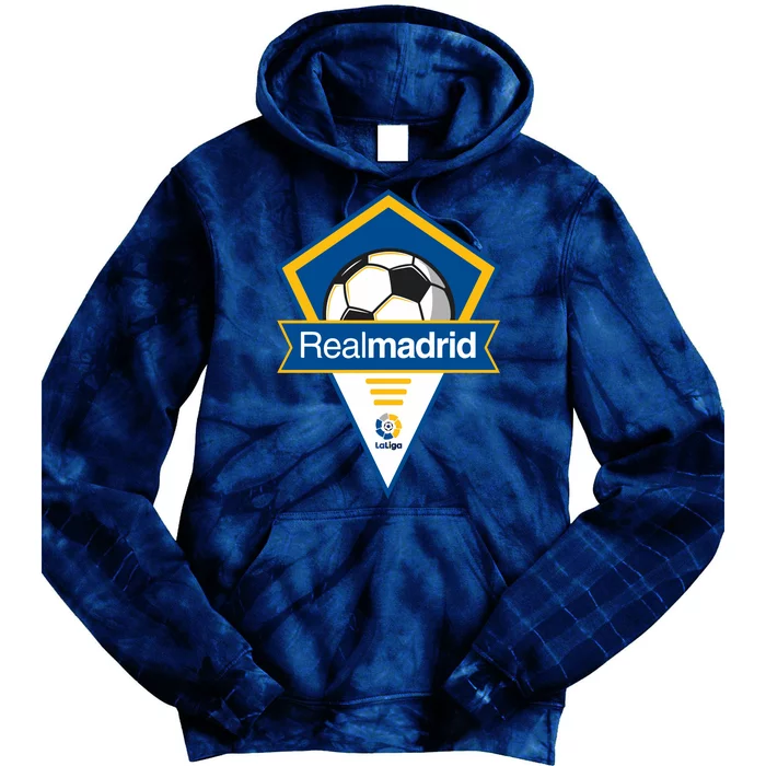 Cool Real Madrid Symbol Soccer Tie Dye Hoodie