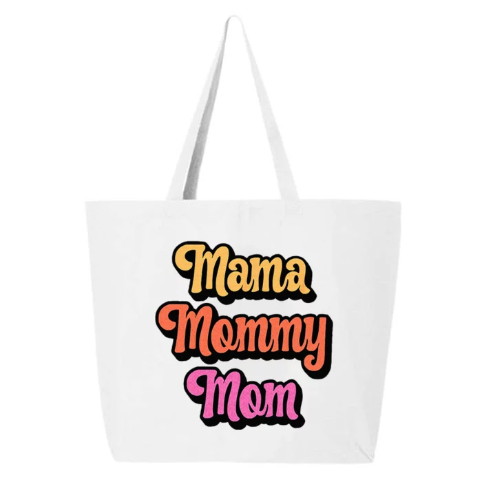 Cool Retro Mom Gift Mama Mommy Mom 25L Jumbo Tote