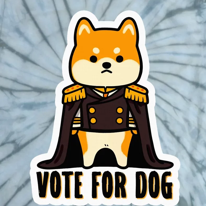 Captain Rufus Montgomery Vote For Dog Tie-Dye T-Shirt