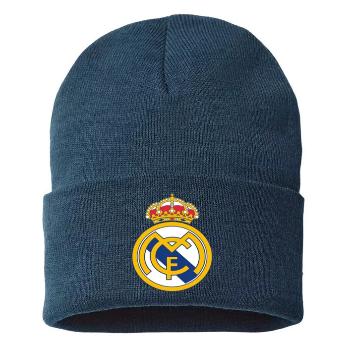 Cool Real Madrid Football Soccer Team Sustainable Knit Beanie