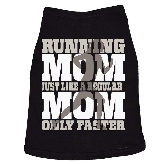 Cool Runner marathon for  mom coach race Doggie Tank