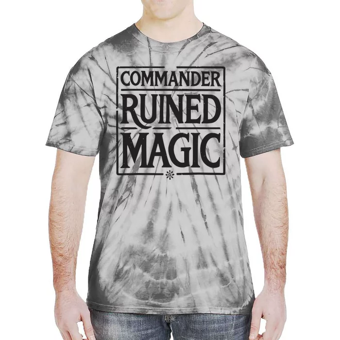 Commander Ruined Magic Tie-Dye T-Shirt