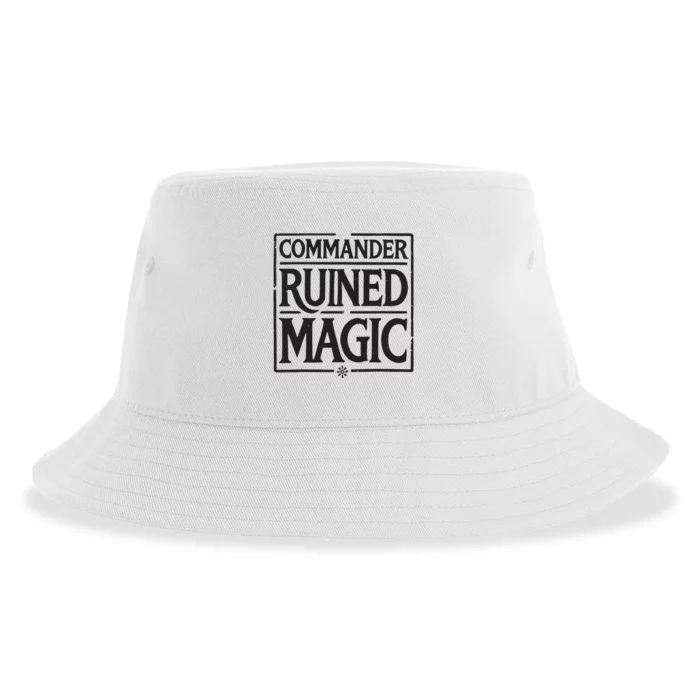 Commander Ruined Magic Sustainable Bucket Hat