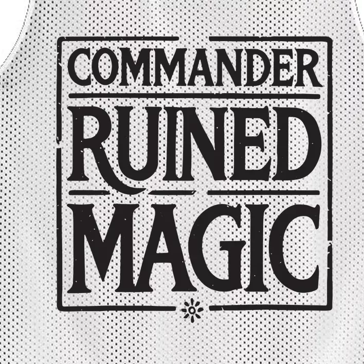 Commander Ruined Magic Mesh Reversible Basketball Jersey Tank