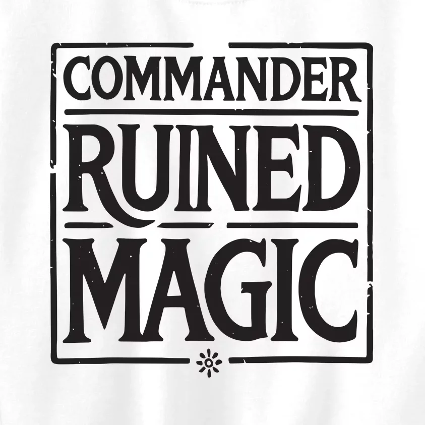 Commander Ruined Magic Kids Sweatshirt