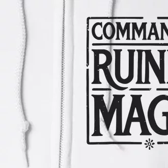 Commander Ruined Magic Full Zip Hoodie