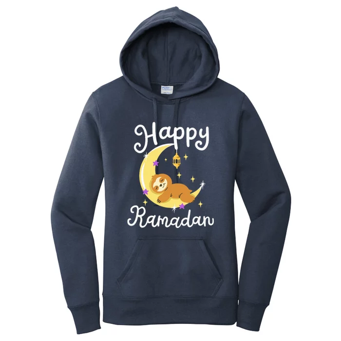 Cute Ramadan Mubarak Ramadan Kareem Eid Mubarak Women's Pullover Hoodie