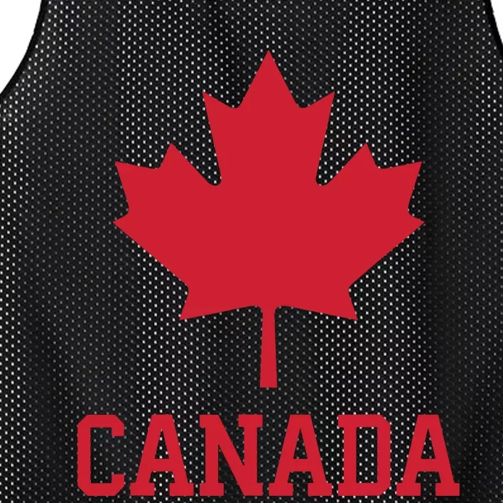 Canada Red Maple Leaf Flag Canada Day Mesh Reversible Basketball Jersey Tank