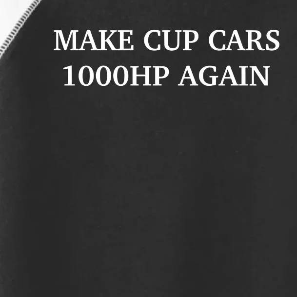 Couch Racer Make Cup Cars 1000hp Again Toddler Fine Jersey T-Shirt