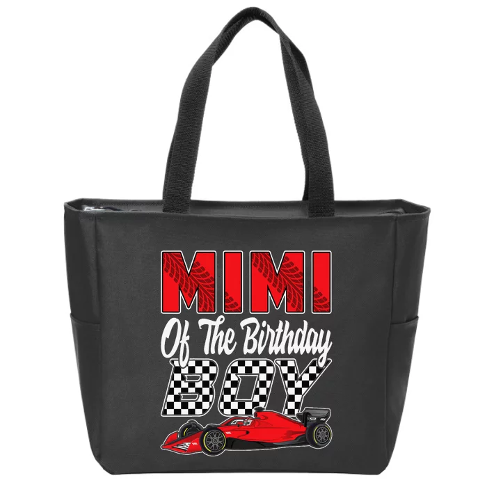 Car Racing Mimi Of The Birthday Formula race Car Zip Tote Bag