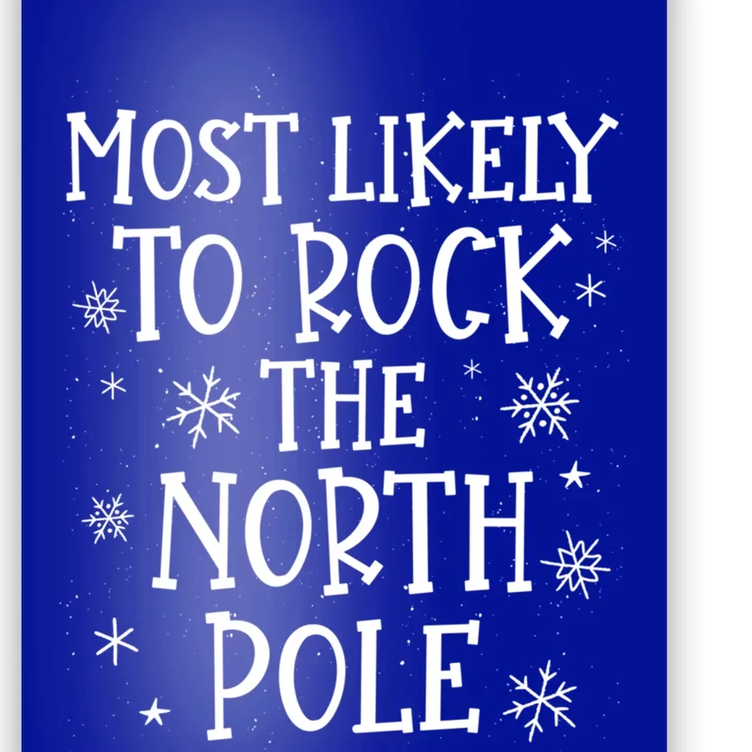 Christmas Rock Music Most Likely To Christmas Gift Poster