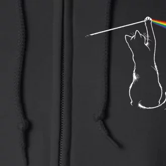 Cat Rock Music Full Zip Hoodie