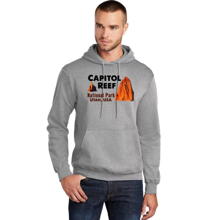 Capitol Reef National Park Travel Utah Usa Earth Explorer Gift Tall Hoodie