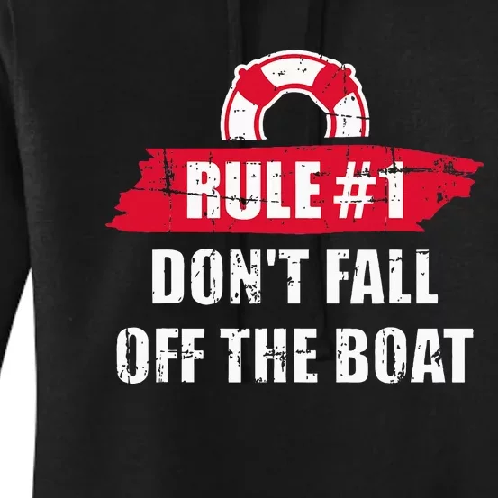 Cruise Rule Number Women's Pullover Hoodie