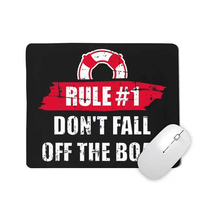 Cruise Rule Number Mousepad