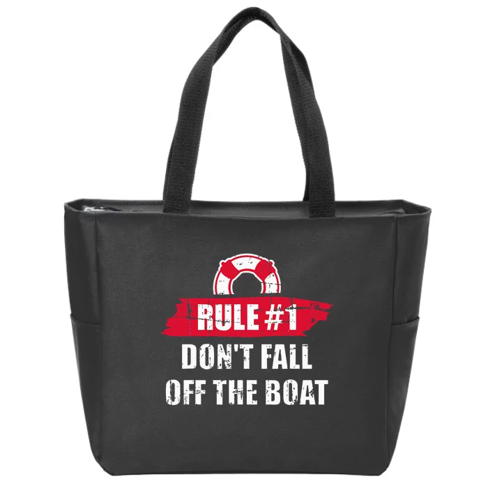 Cruise Rule Number Zip Tote Bag