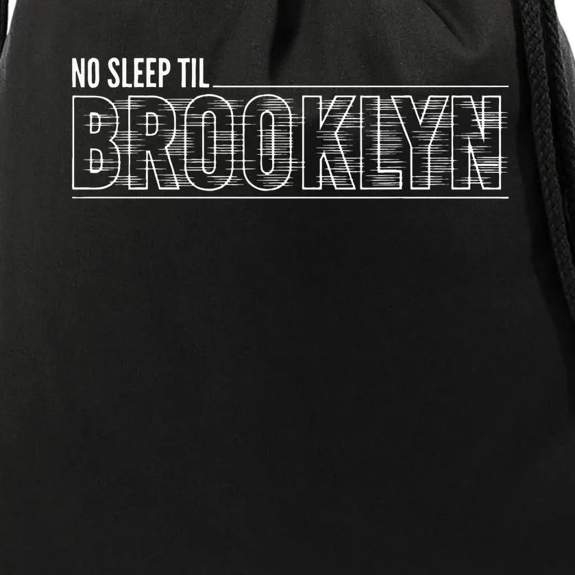 Cool Retro No Sleep Til Brooklyn Old School Portable Stereo Drawstring Bag