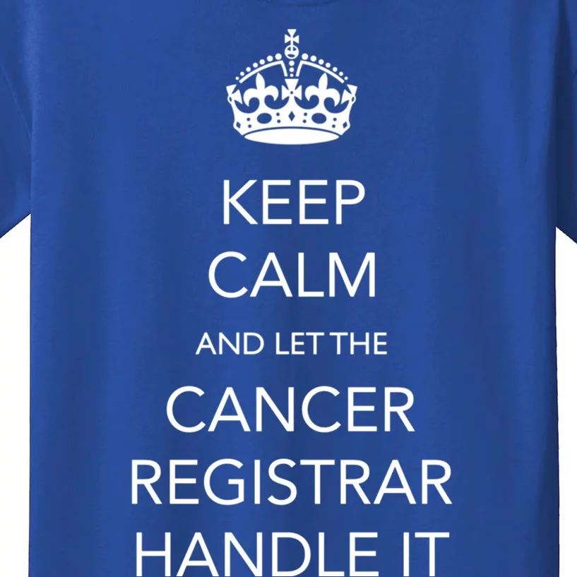 Cancer Registrar National Cancer Registrars Week Gift Kids T-Shirt