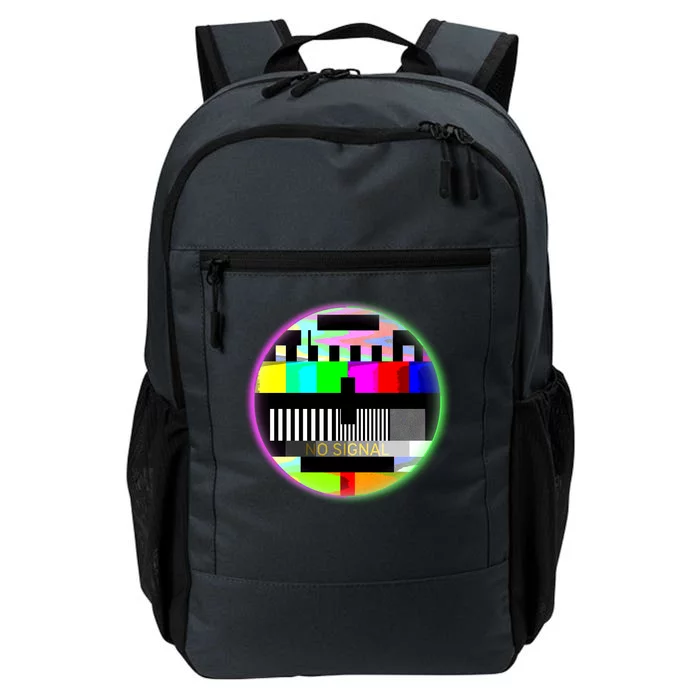 Cool Retro No Tv Signal Daily Commute Backpack