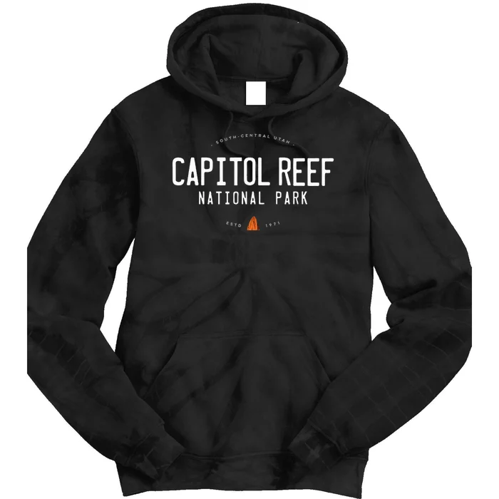 Capitol Reef National Park Utah Tie Dye Hoodie