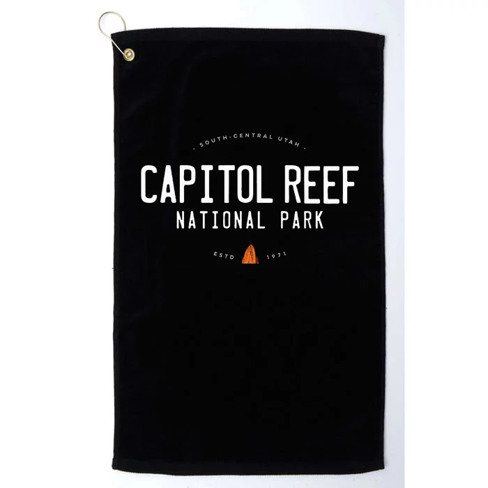 Capitol Reef National Park Utah Platinum Collection Golf Towel