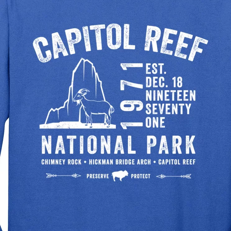 Capitol Reef National Park Utah Souvenir Gift Tall Long Sleeve T-Shirt