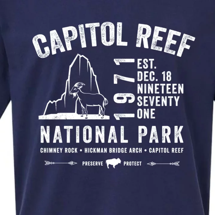 Capitol Reef National Park Utah Souvenir Gift Sueded Cloud Jersey T-Shirt