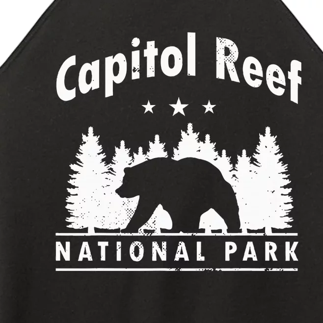 Capitol Reef National Park Bear Souvenir Us Park Women’s Perfect Tri Rocker Tank