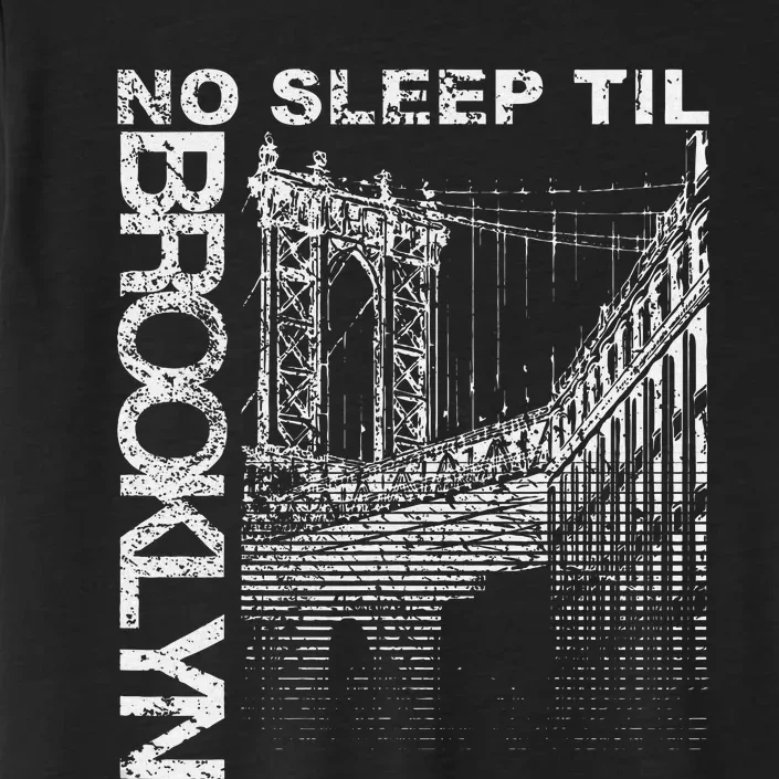 Cool Retro No Sleep Til Brooklyn Old School Portable Stereo ChromaSoft Performance T-Shirt