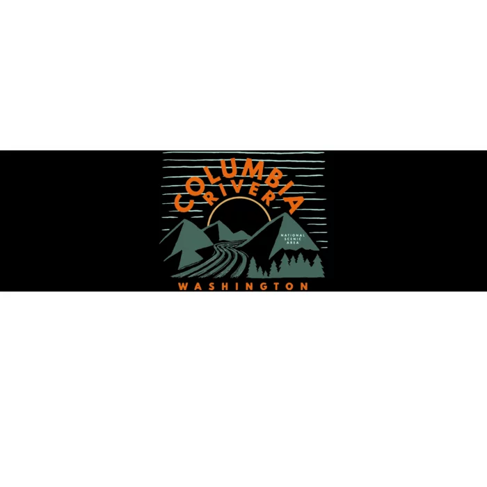 Columbia River National Scenic Area Washington Columbia Bumper Sticker