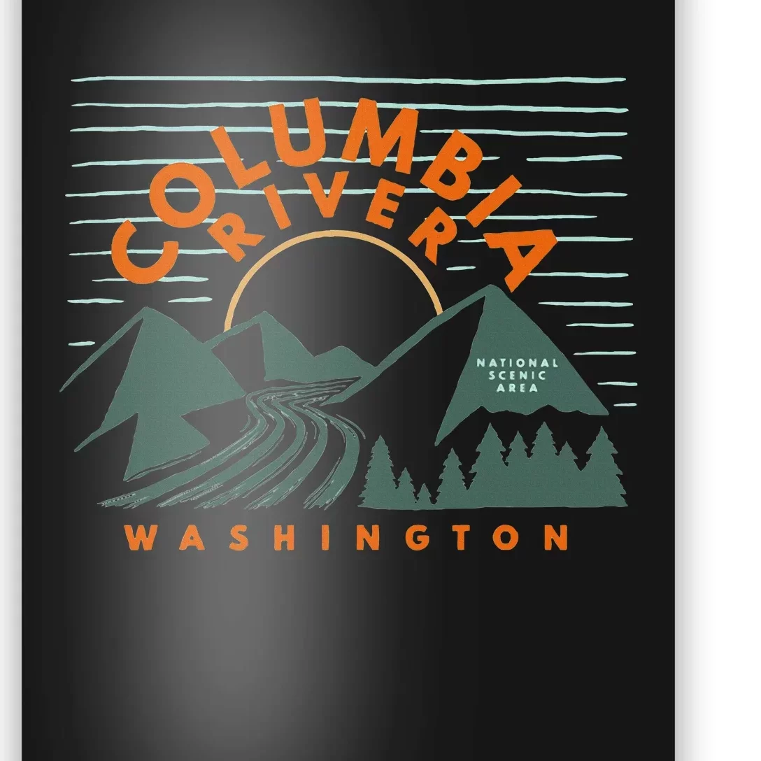 Columbia River National Scenic Area Washington Columbia Poster