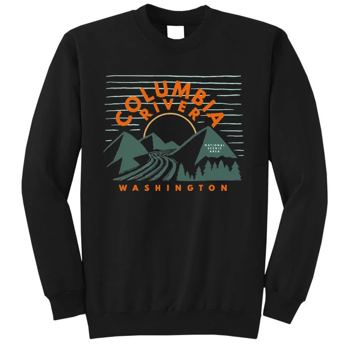 Columbia River National Scenic Area Washington Columbia Tall Sweatshirt