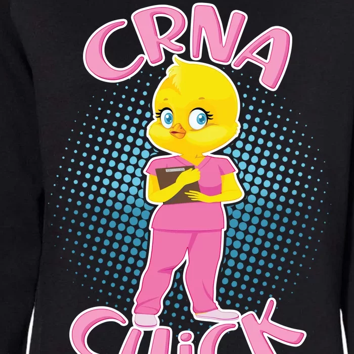 CRNA Chick Womens California Wash Sweatshirt