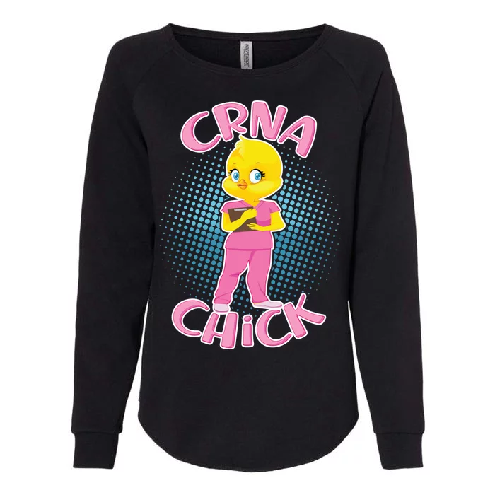 CRNA Chick Womens California Wash Sweatshirt