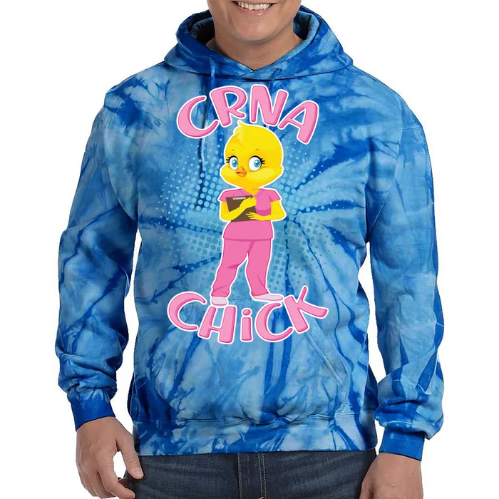 CRNA Chick Tie Dye Hoodie